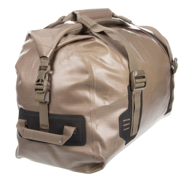 Simms Dry Creek Duffel Small 60L Tan Side Simms Dry Creek Duffel Small 60L Tan Side